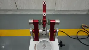 Tester di abrasione per verniciatura in pelle/Tester di resistenza alla torsione con piattaforma rotante per abrasione