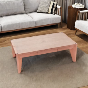 Mesa de centro de madera Hinoki japonesa de alta calidad, muebles de sala de estar con acabado Natural para uso doméstico - Product Image 5