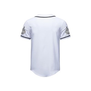 Jersey de béisbol americano de alta calidad personalizado al por mayor transpirable ligero tatami puntadas impreso equipo uniforme botón malla - Product Image 3
