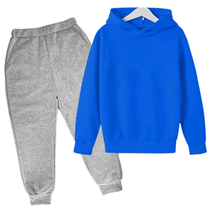 Conjuntos de ropa para niños Chándales personalizados para niños con manga larga Conjunto de chándales para niños de alta calidad 100% algodón - Product Image 5