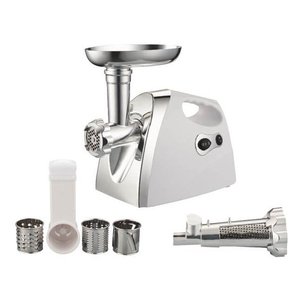 Hachoir à viande électrique New Duetto Plus Blanc et Argent 110250 550W - Product Image 2
