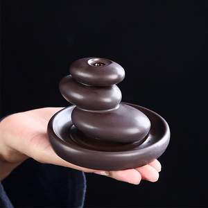 Quemador de incienso de Venta caliente, el mejor diseño de fragancia para habitación interior, soporte de incienso de Metal pintado en oro y Combo blanco - Product Image 6