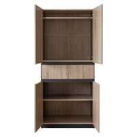 Armoire de chambre à coucher au design minimaliste moderne 797*495*1800, meubles de maison