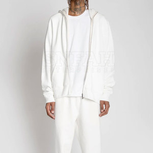 Custom OEM Men's Full Zip Breathable Men's <b>Hoodie</b> Slim Fit Long Sleeve <b>Lightweight</b> <b>Hoodies</b> With Pockets - Product Image 2
