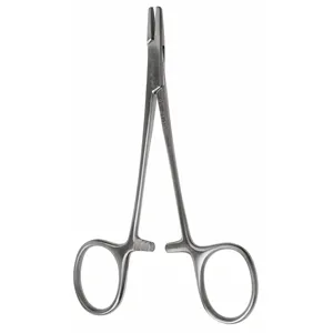 Derf Manueller Nadelhalter 4 3/4 Zoll Gezahnter Edelstahl Chirurgische Klemme Klasse I für Chirurgische Eingriffe - Product Image 1
