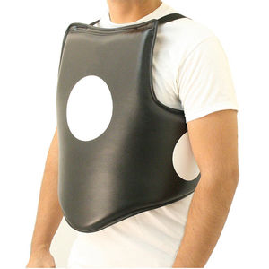 Protecteur de poitrine de boxe en cuir de qualité supérieure personnalisable avec logo personnalisable Équipement de qualité supérieure pour la protection du karaté - Product Image 2