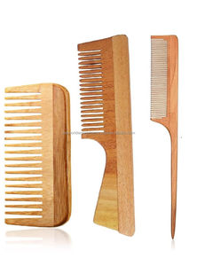 Peigne à cheveux en bois de Neem pour la promotion de salons à domicile et l'utilisation de voyages du fournisseur indien au prix d'exportation - Product Image 2