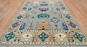 พรมขนสัตว์ทอมือสไตล์ออชัคสีชมพูมอสแบบโมเดิร์น ขนาดสั่งทำได้ ทนทาน ซักได้ ไม่ลื่น ดีไซน์คลาสสิก สำหรับปูพื้นบ้าน - Product Image 5