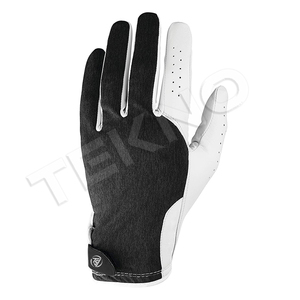 Cabretta-Guantes de golf para hombre, de cuero y diseño híbrido PU, marca personalizable, colores OEM, equipo deportivo duradero - Product Image 3