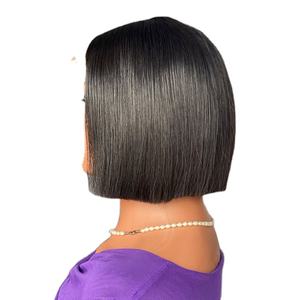 Pelucas de Cabello Humano Brasileño Liso Sedoso con Ondas HD, Encaje Frontal Transparente, Grado 12A, 180% de Densidad, 26 Pulgadas, Pre-Arrancadas con Baby Hair - Product Image 1