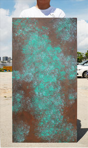 Luxury Gilded Modern Waterproof Fireproof Flexible Stone Composite Wall Panel Graphic Design for Hotel Lobby Commercial Spaces - Product Image 4