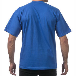 เสื้อยืดผ้าฝ้าย100% สำหรับทุกเพศเสื้อลำลองแขนสั้นธรรมดาพิมพ์โลโก้ได้ตามต้องการสำหรับฤดูร้อน - Product Image 3