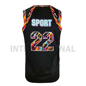 Custom Polyester Basketball Jersey <b>Cheap</b> Quick Dry Basketball Jersey <b>Set</b> Men's Basketball Jersey - Product Image 3