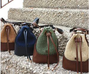 Sac naturel tendance, Sac fait main, Sac marocain, Sac bandoulière, Panier français - Product Image 1