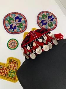 Barrette à cheveux traditionnelle afghane, faite à la main, ethnique, vintage, brodée, accessoires pour cheveux pour hommes et femmes, vente en gros - Product Image 6