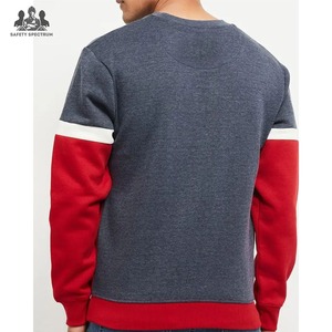 Nueva Sudadera de Invierno 100% Algodón de Color Sólido con Logotipo Personalizado de Fábrica, Sudadera de Cuello Redondo para Hombre, Impermeable y Transpirable, Venta al Por Mayor - Product Image 3