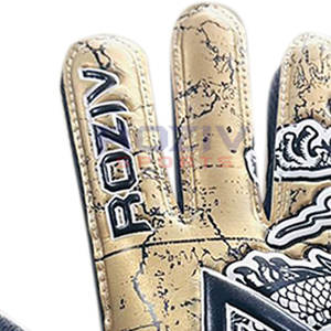 Guantes de portero para niños, estilo moderno pakistaní, con palma de látex antideslizante, de alta calidad, con logo personalizado impreso, para entrenamiento al aire libre. - Product Image 4