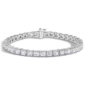 Bracelet de tennis 14K en argent sterling 925 de haute qualité avec bracelets élégants en moissanite diamant - Product Image 1