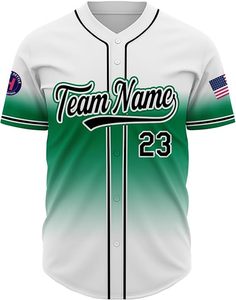 Maillots de baseball personnalisés pour les fans d'équipes sportives et les ligues coupe confortable et respirante avec noms et numéros personnalisés - Product Image 3