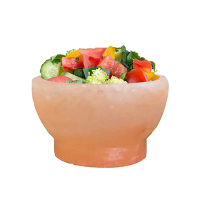Himalayan Salt Crockery Round <b>Balls</b> With Bowl <b>Crystal</b> Natural Love Gift Salt Crockery Bowl Handcrafted Natural Crafts - Product Image 1