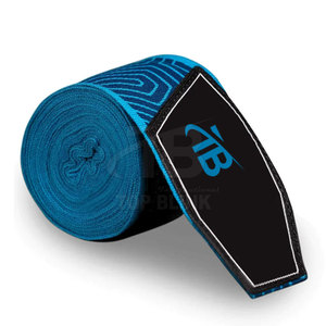 Bandages de boxe pour la gym, ajustement confortable, tissu néoprène extensible, écologique, respirant, unisexe, logo personnalisable pour - Product Image 4