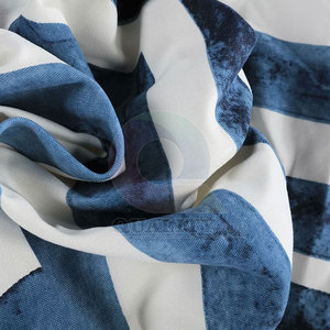 Cortinas de algodón con estampado de ojales Burkholder para dormitorio, cortinas de oscurecimiento para ventana grande, Panel único - Product Image 4