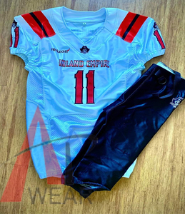เครื่องแบบอเมริกันฟุตบอลเสื้อเจอร์ซีย์กางเกงแบบซับลิเมชัน - Product Image 1