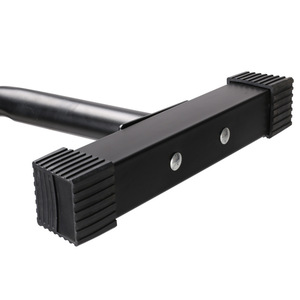 Venta al por mayor de alta calidad de metal en forma de H Parallettes Push up Stand Bar Barras <span class=keywords><strong>paralelas</strong></span> Entrenamiento muscular <span class=keywords><strong>Calistenia</strong></span> Parallettes - Product Image 3