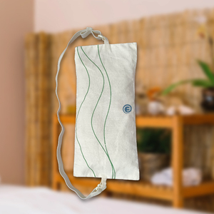 หน้ากากปิดตาทำจากไหมหมอนโยคะผ้าปิดตาเพิ่มความชุ่มชื้นป้องกันอาการบวมพิมพ์ลายเพื่อสุขภาพกำหนดได้เอง - Product Image 4