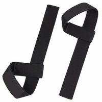 Sangles de levage en tissu réglables pour la musculation et l'haltérophilie - Accessoires de gym avec design antidérapant