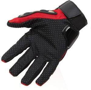 Gants de moto en cuir robustes hommes femmes Moto cuir cyclisme gants d'hiver moto ATV gants de moteur - Product Image 3