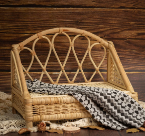 Pouf nouveau-né multifonction écologique pour accessoires de photographie intérieur/extérieur Lit polyvalent pour séance photo de bébé pour le salon - Product Image 4