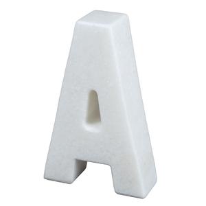 Moderno nuevo elegante mármol blanco un alfabeto pisapapeles decorativo escritorio carta arte inicial monograma pesado sólido Oficina decoración del hogar - Product Image 1
