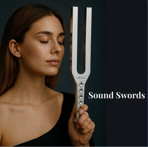 (CHAKRA) FREQUENCIES SOUND HEALING TUNING FORKS BIG GIANT FORKS 256 - 528 HZ.. - Product Image 5