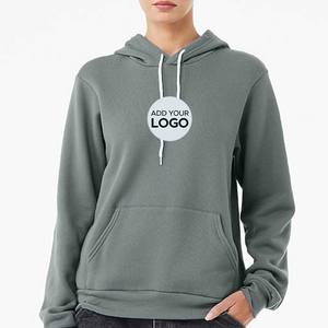 Sudadera con Capucha Personalizada con Cremallera y Logotipo de Texto Personalizado en Felpa - Product Image 2