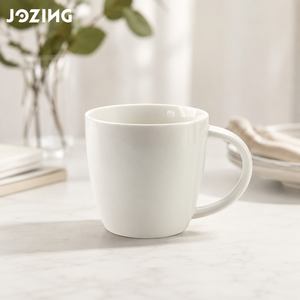 Taza de Café de Cerámica Blanca Grande de 600 ml al por Mayor, Precio de Fábrica, Taza de Porcelana Brillante <span class=keywords><strong>Jumbo</strong></span> para Regalo Promocional - Product Image 1