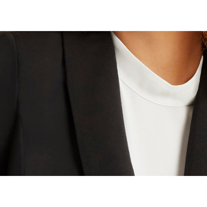 เสื้อแจ็คเก็ตผู้หญิง Eloquii ไซส์พลัสสำหรับ Ali Blazer สีดำ ไซส์ 18W - เสื้อแจ็คเก็ตผู้หญิงที่สวมใส่สบาย - Product Image 6