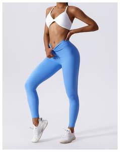 Venta al por mayor Seamless Women Fitness Leggings High Waist Gym Yoga Pants - Product Image 2
