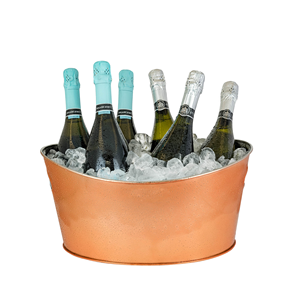 Seau à glace de forme ovale en cuivre antique pour fournisseur indien en gros Élégant le plus luxueux disponible au meilleur prix - Product Image 6