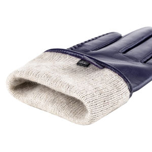 Gants en cuir imperméables tactiles pour l'hiver, chauds, élégants, respirants et tendance pour l'extérieur - Product Image 3