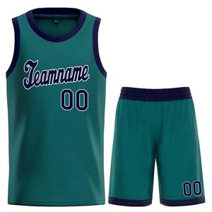 Basketball Double face portable hommes enfants maillots de basket-ball uniformes Double pont séchage rapide Sport enfants maillot de basket-ball - Product Image 5
