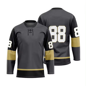 Top Quality Custom Made New Design Ice <b>Hockey</b> Jersey Shirts V Neck Best Selling Men Wear Ice <b>Hockey</b> Jersey Reasonable Price - Product Image 1
