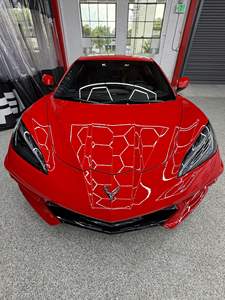 Corvette Stingray Cabriolet 2023, moteur V8 de 6,2 litres, échappement performance, rouge torche, non modifiée - Product Image 3