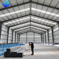 Bâtiment en structure métallique de haute qualité, entrepôts préfabriqués isolés, ateliers métalliques