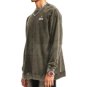 สเวตเชิ้ตสำหรับผู้ชายสเวตเชิ้ตแบบสั่งทำดีไซน์ใหม่ธรรมดา - Product Image 4