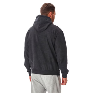 Sweat à capuche en molleton chaud pour hommes, décontracté, coupe ample, vêtements d'extérieur avec motif solide, service OEM disponible pour l'hiver - Product Image 4