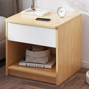 Hiện Đại Bắc Âu Đơn Giản Kệ Bàn Cạnh Giường Ngủ Với Lưu Trữ Nhỏ Tủ Màu Đỏ Ins Đầu Giường Cho Phòng Ngủ Phòng Ngủ Đồ Nội Thất - Product Image 3