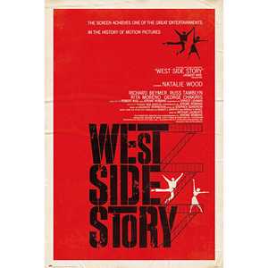 Affiche d'art moderne West Side Story 1961, cadre noir, utilisation murale - Product Image 5