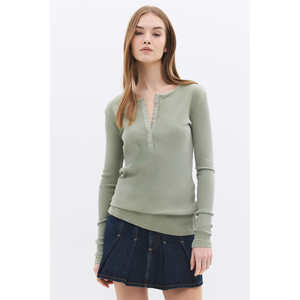 Blusa Elegante para Mujer, Top de Lino Suave con Logotipo Bordado, Estampado a Cuadros, Talla Única y de la XL a la 4XL, Ropa Casual de Oficina - Product Image 5