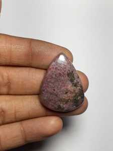 Piedra preciosa de Rodonita Increíble piedra suelta natural Rodonita Cabujón hecho a mano Piedra preciosa pulida para la fabricación de joyas. 71 Ct Precio Bajo - Product Image 4